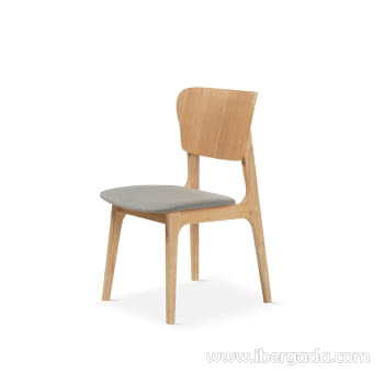 Silla de Comedor DC-900 Natural/Gris