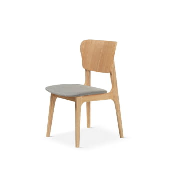 Silla de Comedor DC-900 Natural/Gris