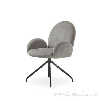 Silla de Comedor DC-913 Gris/Negro-1