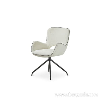 Silla de Comedor DC-914 Blanco/Negro