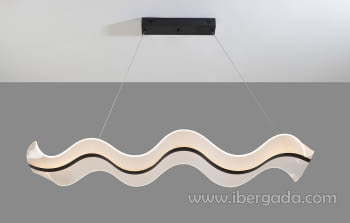 Lampara Olas Dimable con Mando (122x36)-4