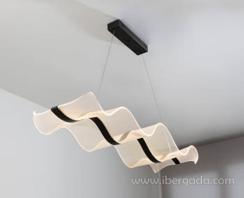 Lampara Olas Dimable con Mando (122x36)-5
