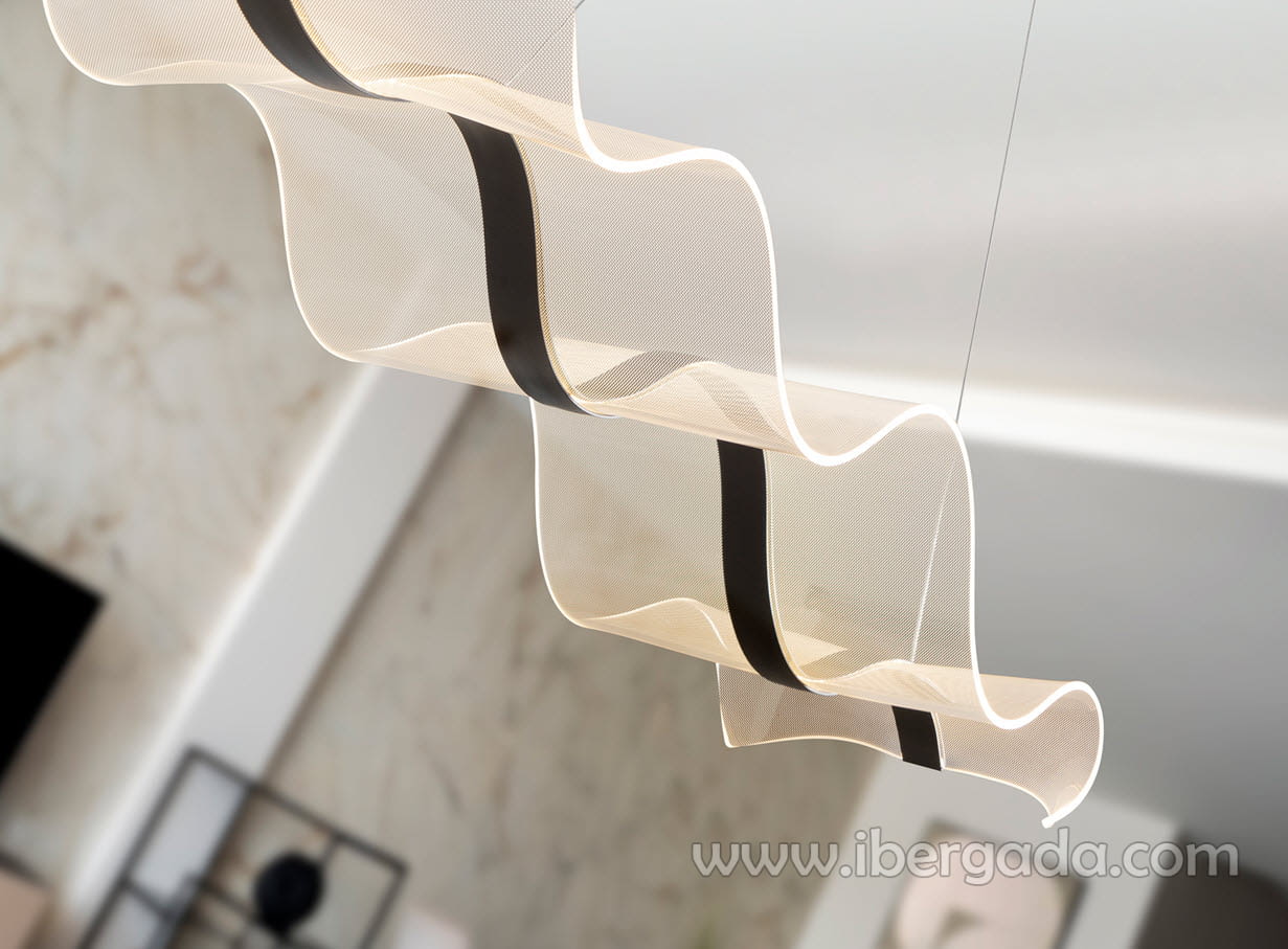 Lampara Olas Dimable con Mando (122x36)-6