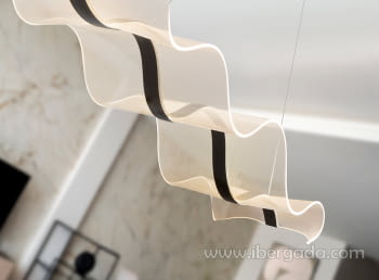 Lampara Olas Dimable con Mando (122x36)-6