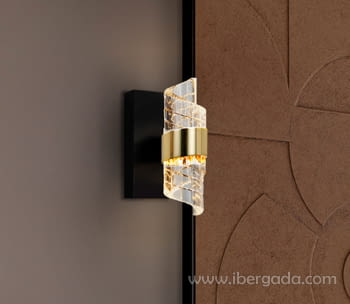 Aplique Iliada Negro/Oro 1L (23x11x12)