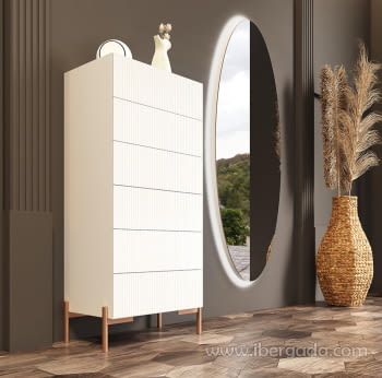 Espejo Vestidor luz LED Ovalado (70x170)