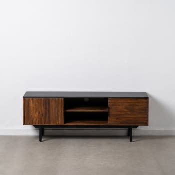 Mueble TV Madera/Metal (140x40x50)