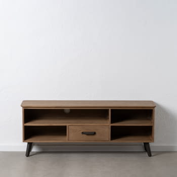 Mueble TV Madera/Metal (150x41x59)