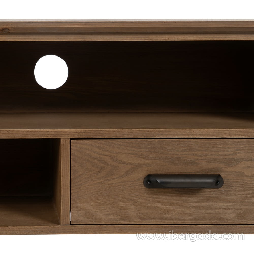 Mueble TV Madera/Metal (150x41x59)-6