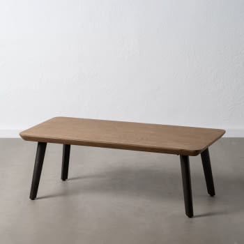 Mesa Centro Madera/Metal (120x60x43)