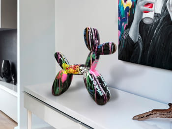 Figura Balloon Dog Grafiti (41x41)
