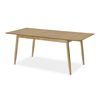 Mesa de Comedor Extensible Roble (150-190x90)