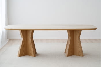 Mesa de Comedor Linea Cerámico/Fresno (230x110)