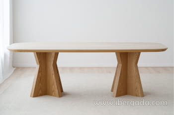 Mesa de Comedor Linea Cerámico/Fresno (230x110)