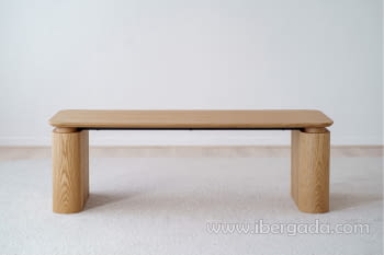 Mesa de Centro Línea Fresno Natural (145x60x46,3)
