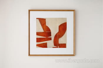 Cuadro Abstracto Perspectiva N.1 con marco (100x100)
