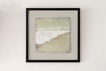 Cuadro Abstracto Costa N.3 con marco (60x60)