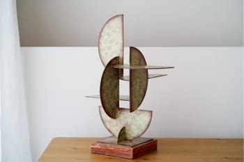 Escultura Abstracción N.3 Cálidos (59,5x48)