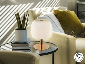 Sobremesa Baloon Oro/Opal (26x26x32)