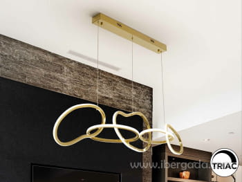 Lampara Nexo Oro 5L (123x30)