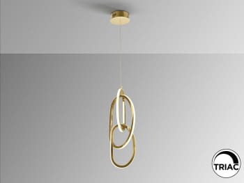 Lampara Nexo Oro 3L (24x16)