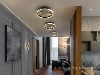 Plafón Stone Negro CCT (40x40)-2