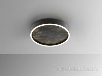 Plafón Stone Negro CCT (40x40)-4