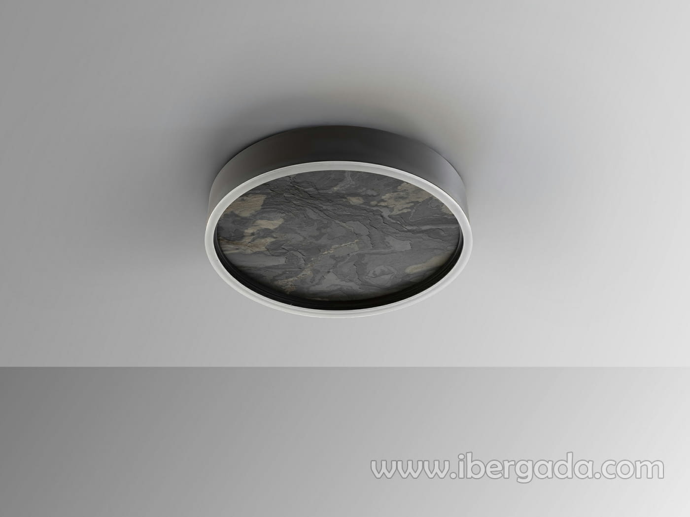 Plafón Stone Negro CCT (40x40)-5