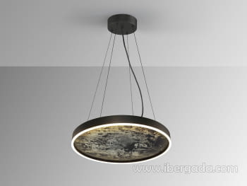 Lampara Stone Negra CCT (60x60)-3