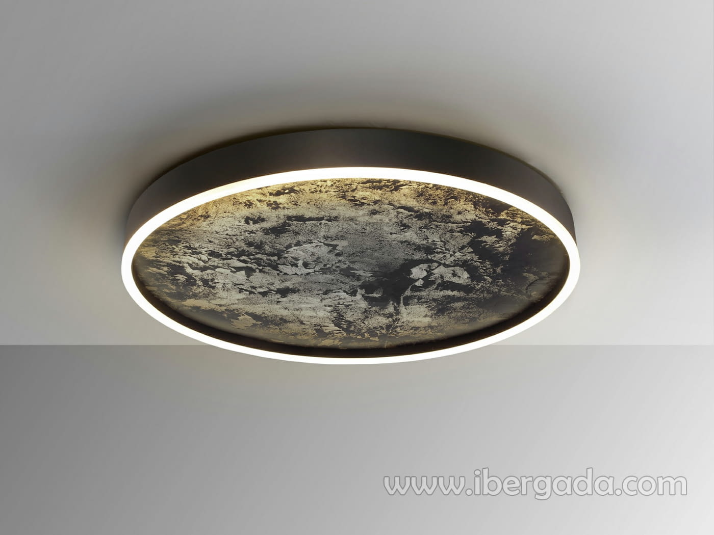 Plafón Stone Negro CCT (60x60)-3