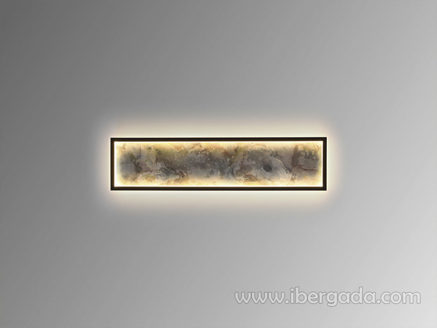 Aplique Stone Negro CCT (60x15x6)-1