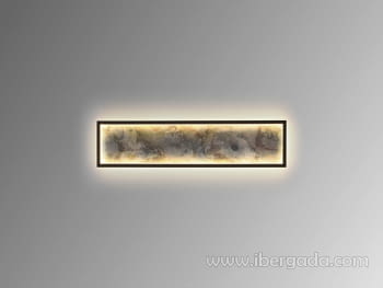 Aplique Stone Negro CCT (60x15x6)