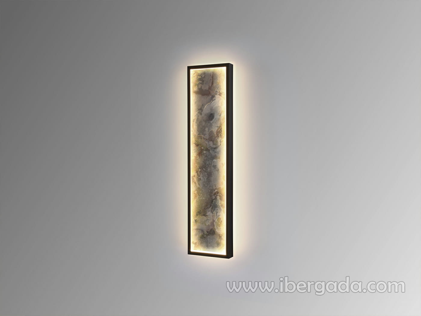 Aplique Stone Negro CCT (60x15x6)-2