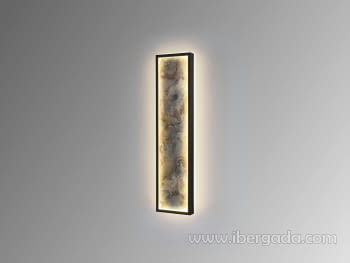 Aplique Stone Negro CCT (60x15x6)-2