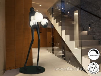Figura La Carga Negro Grande 6L (180x77x69)