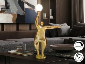 Figura El Globo Oro 1L (81x40x22)