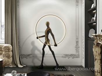 Figura Caminante Negro 1L (150x93x23)