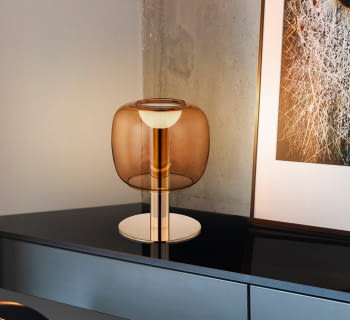 Sobremesa Icon Oro/Ambar