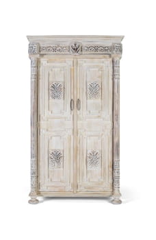 Armario Mango Blanco Envejecido (120x50x203)