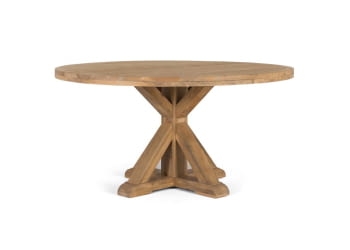 Mesa de Comedor Madera Mango Redonda (150x150)