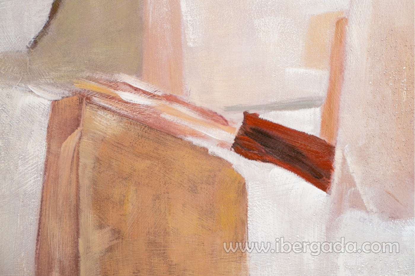 Cuadro Abstracto Textura Cálida N1 (100x130)-3