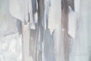 Cuadro Abstracto Blancos Azules N2 (100x130)-3