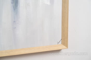Cuadro Abstracto Blancos Azules N2 (100x130)-4