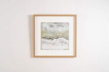 Cuadro Abstracto Mar Cristal N1 (60x60)