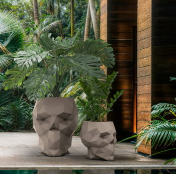 Macetero Skull Mediano Color (75x57x70)
