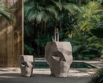 Taburete Skull Color (45x34x43)