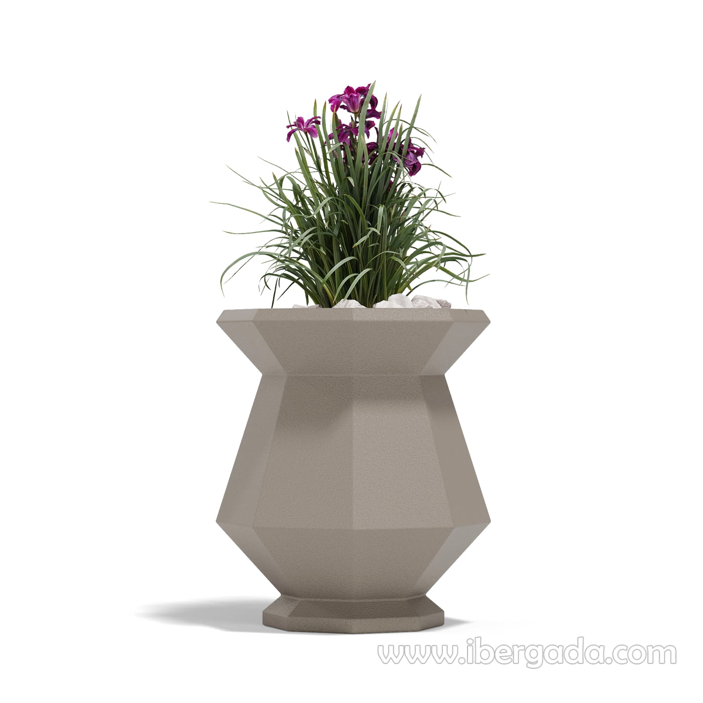 Macetero Origami Kashi Mediano (62x62x80)-3