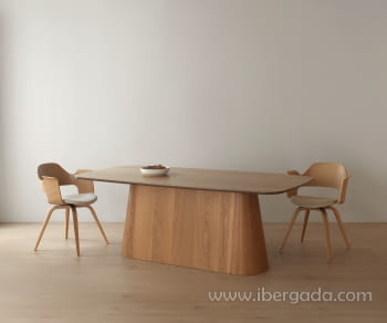 Mesa de Comedor Rectangular Roble (200x100)
