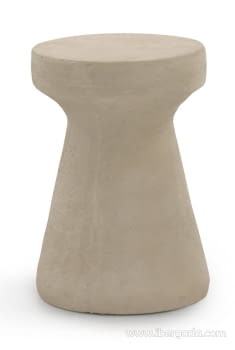 Mesa Auxiliar Efecto Cemento Arena (32x32x47)