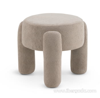 Puf Redondo Boucle Topo (45x45x40)